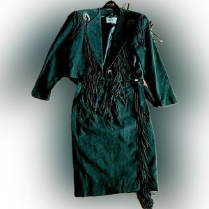 Beautiful suede skirt and jacket set. Size 12